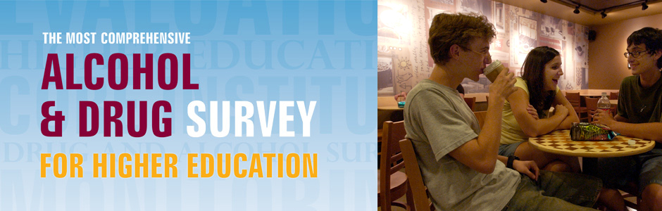 Alcohol and Drug Survey for Higher Education Banner